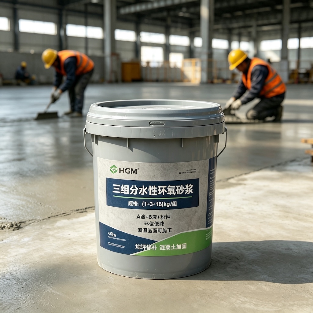 思明三组份水性环氧砂浆